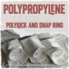 d ppsg polylock bag filter polypropylene snap ring  medium